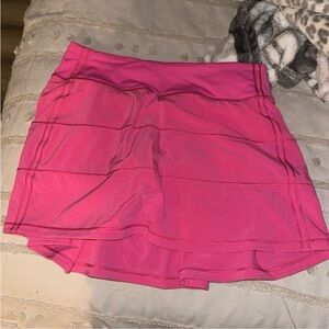 Lululemon Pace Rival Skirt Sonic Pink